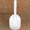 Toilet Brush Holder, Decorative, White